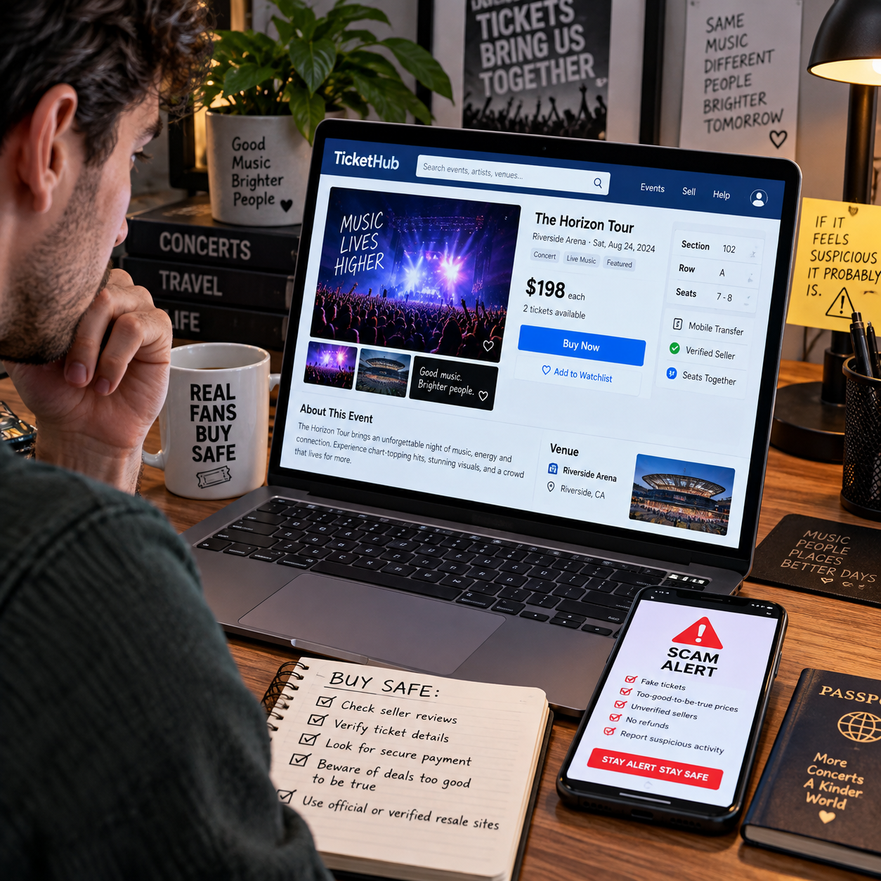 Avoiding Ticket Scams: A Complete Safety Guide for Buyers